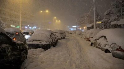Κακοκαιρία "Ελπίδα": 62χρονος οδηγός έπαθε έμφραγμα όντας εγκλωβισμένος στην Αττική Οδό