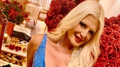 Με τεράστια πολυθρόνα και έργα τέχνης - Το αρχοντικό γραφείο της Μαρίνας Πατούλη