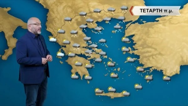 Έρχονται χιόνια στην Αττική - Έκτακτη προειδοποίηση από τον Σάκη Αρναούτογλου
