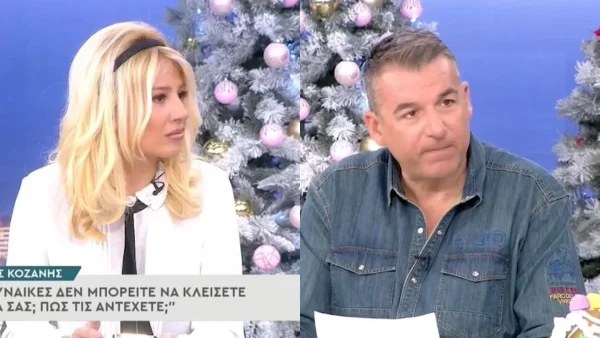 «Μιλάς από πάνω μου» - Νέος καυγάς ανάμεσα σε Λιάγκα και Σκορδά στον αέρα του Πρωινού