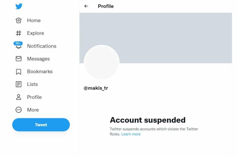 Μάκης Τριανταφυλλόπουλος Twitter