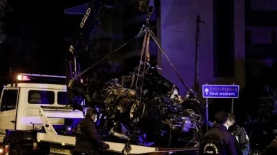 Θανατηφόρο τροχαίο Μονογυιού: Το σοκαριστικό βίντεο με το άψυχο κορμί του 45χρονου στον δρόμο