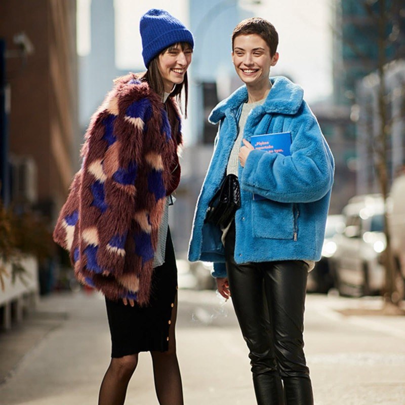 street style γούνες
