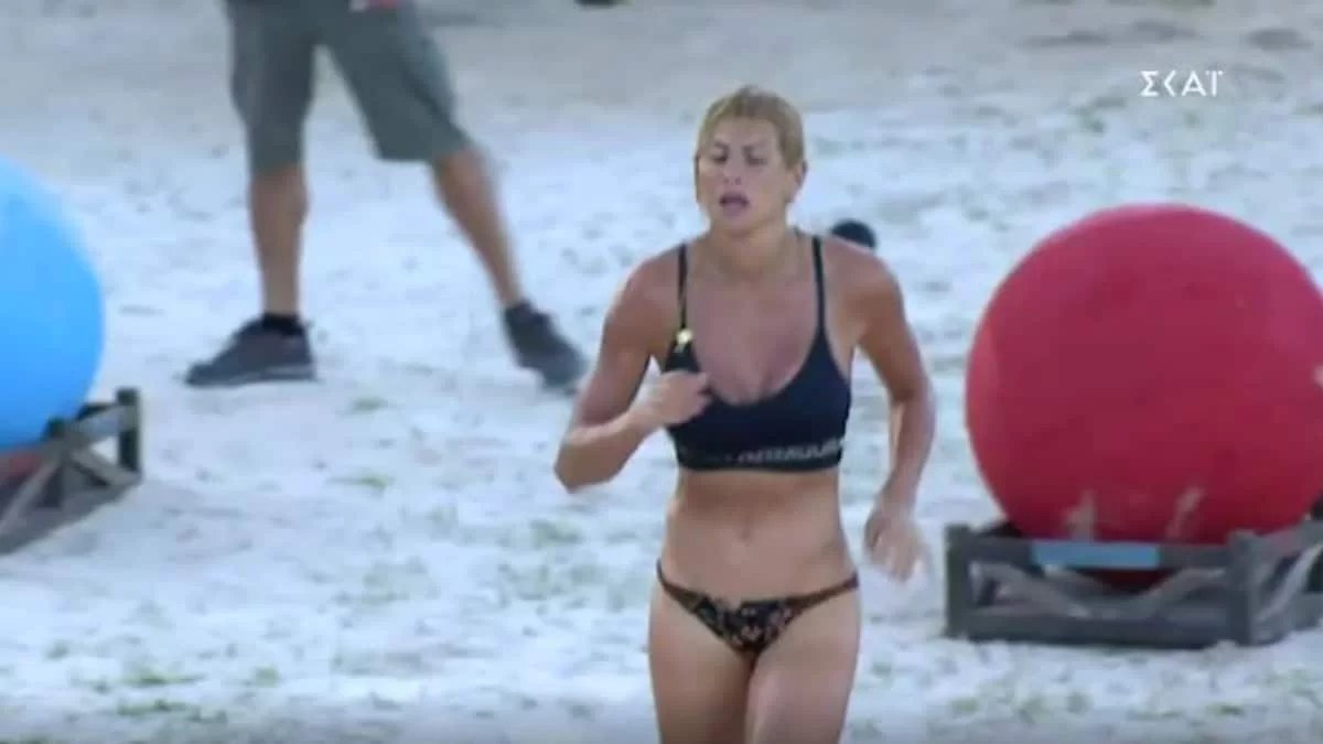 Survivor 5: Κόντεψε να φύγει το μαγιό της Ευρυδίκης - Το βίντεο που κάνει τον γύρο του διαδικτύου από εχθές