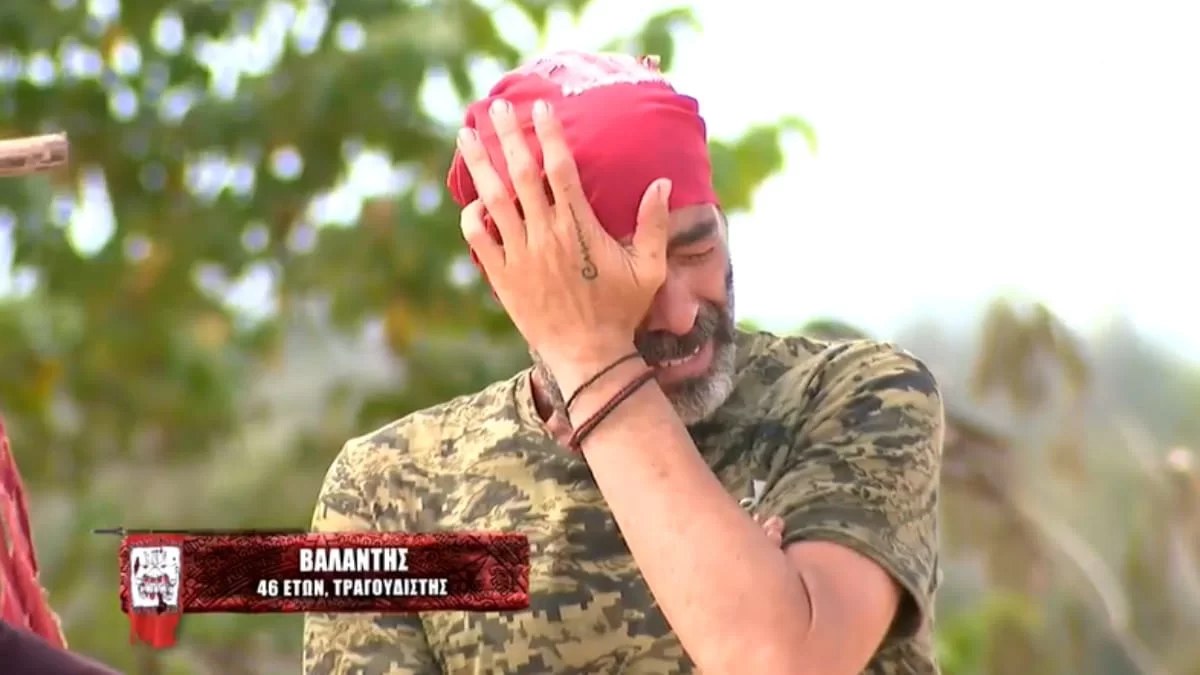 Survivor 5: Ξέσπασε σε κλάματα ο Βαλάντης - «Είμαι πολύ πληγωμένος»
