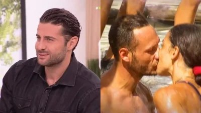 Survivor 5: Συγκινημένος ο Κωνσταντίνος Βασάλος με το φιλί της Μυριέλλας Κουρεντή και του Γιώργου Κατσαούνη