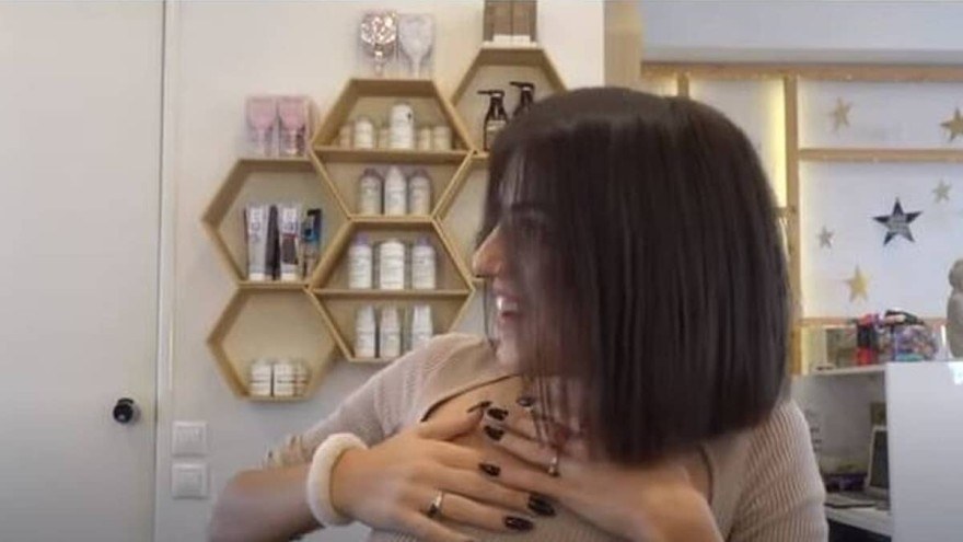 H αλλαγή στα μαλλιά της Άννας Μαρίας Βέλλη
