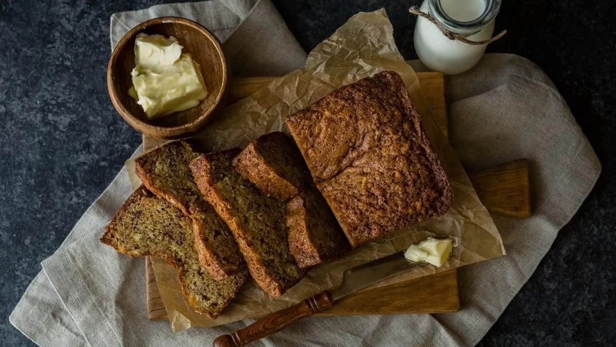 Πανεύκολο Banana Bread - Το φτιάχνεις μέσα σε 10'