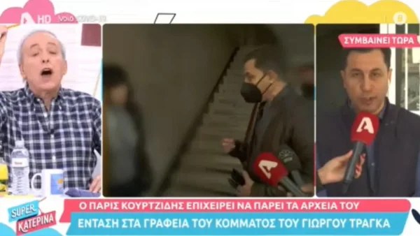 Ένταση στον αέρα της Super Κατερίνα - Ο Ανδρέας Μικρούτσικος "σφάχτηκε" με τον συνεργάτη του Γιώργου Τράγκα