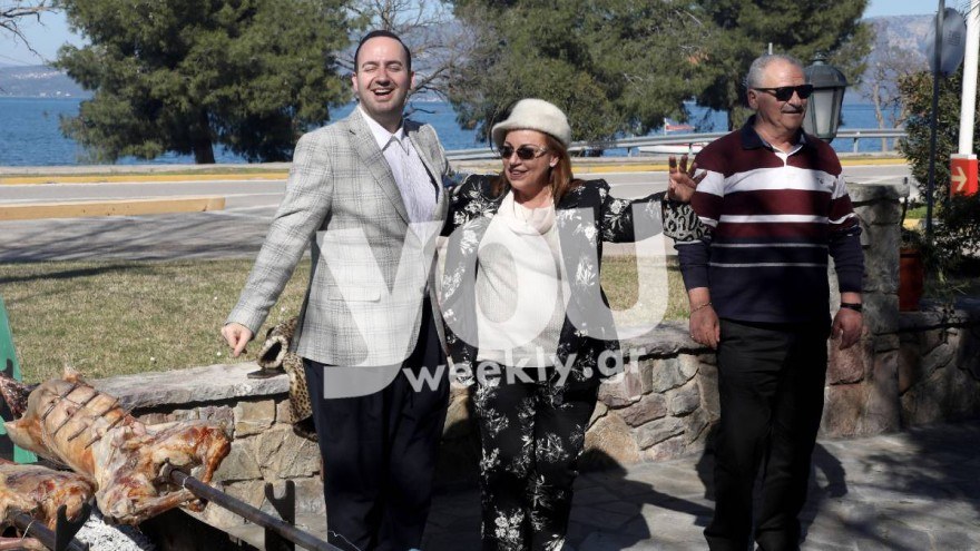 Ο Μαυρίκιος Μαυρικίου με την μητέρα του