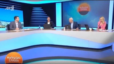 Σοκαρισμένος ο Γιώργος Παπαδάκης - Επιτέθηκαν στο συνεργείο του ΑΝΤ1 την ώρα που ήταν σε ζωντανή μετάδοση