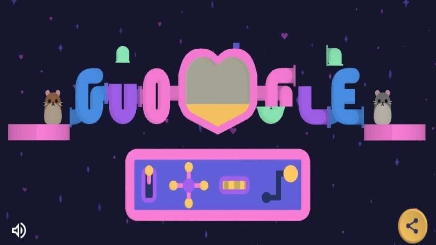 Η Google γιορτάζει τον Άγιο Βαλεντίνο με ένα ιδιαίτερο doodle