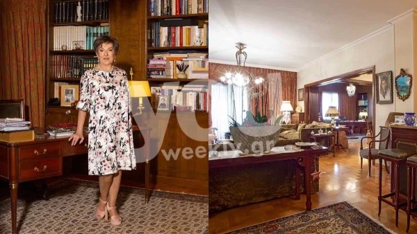 Για πρώτη φορά: Αποκλειστικές φωτογραφίες από το σπίτι της Ιωάννας Μάνδρου στο κέντρο της Αθήνας