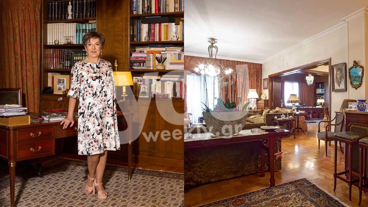 Για πρώτη φορά: Αποκλειστικές φωτογραφίες από το σπίτι της Ιωάννας Μάνδρου στο κέντρο της Αθήνας