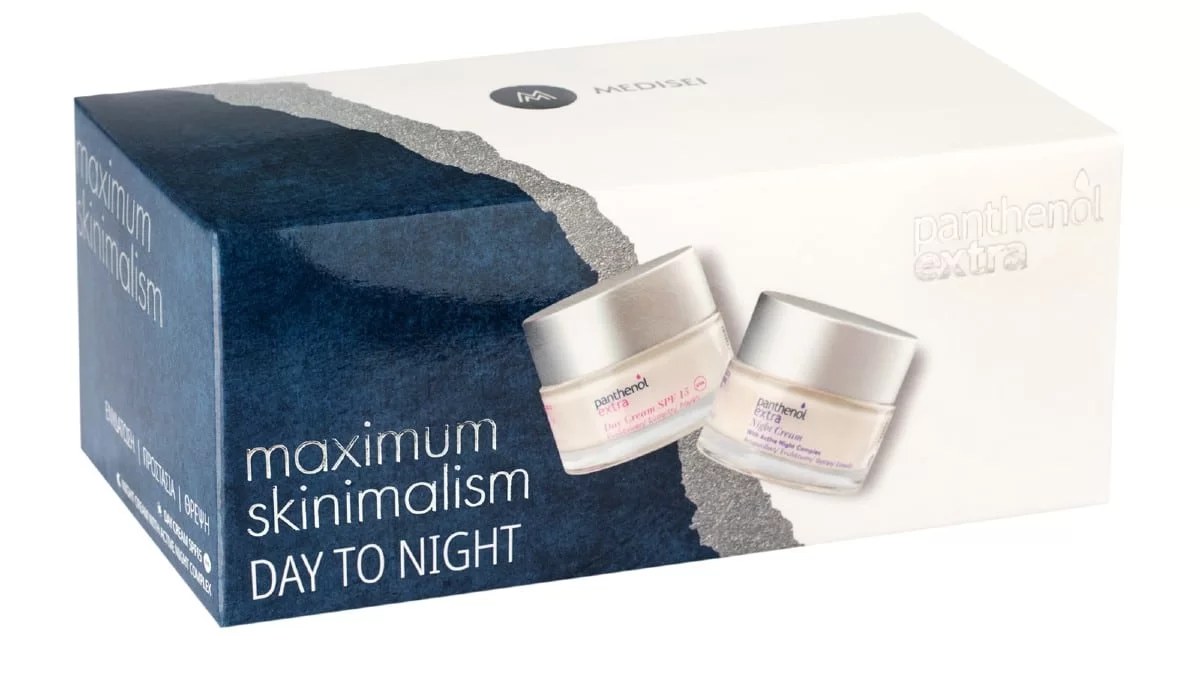 Το νέο σετ της Panthenol extra maximum skinimalism day to night, θα δώσει στην επιδερμίδα σου όλα όσα χρειάζεται