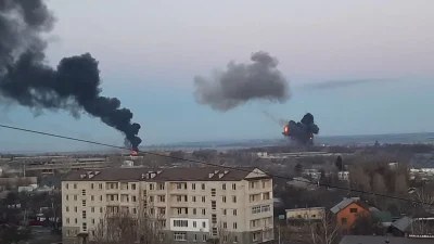 Ξεκίνησε η ρωσική εισβολή στην Ουκρανία - Εκρήξεις στο Κίεβο και σε άλλες πόλεις