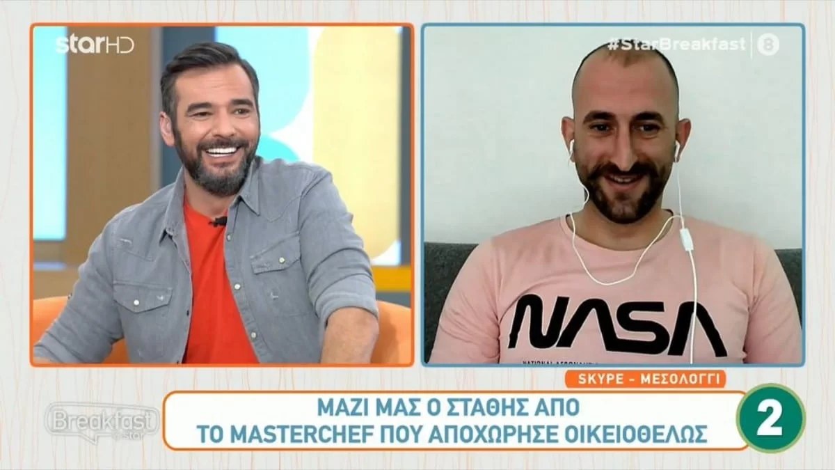 MasterChef 6: Αυτός είναι ο λόγος που αποχώρησε ο Στάθης Ταπραντζής - «Αποφάσισα να μη χάσω...»
