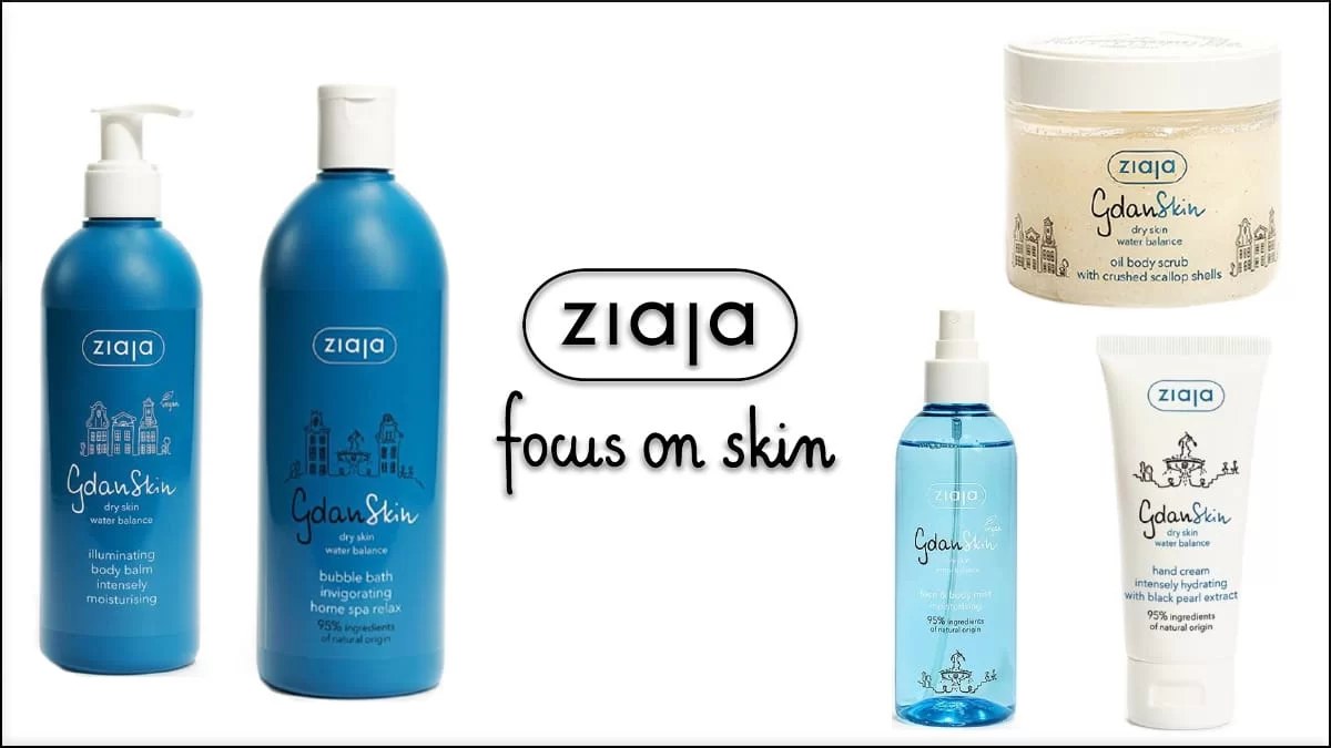 SPA εμπειρία στο σπίτι με τη σειρά GdanSkin by Ziaja!