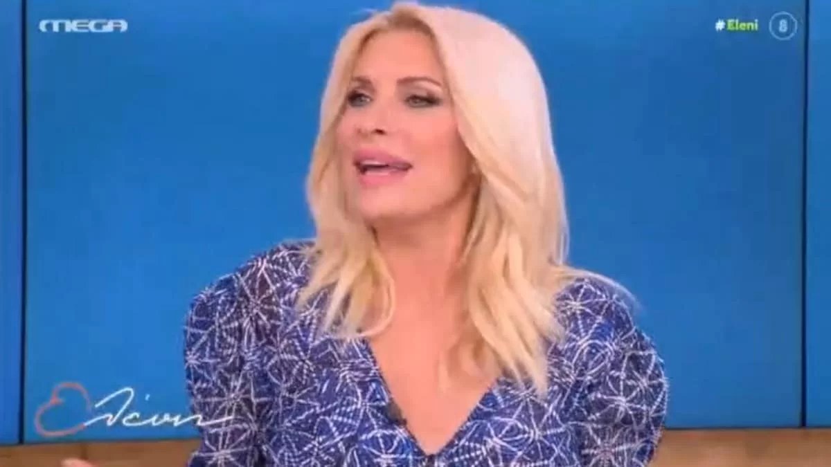 Ελένη Μενεγάκη: Άφησε άφωνους τους συνεργάτες με την επική της ατάκα on air
