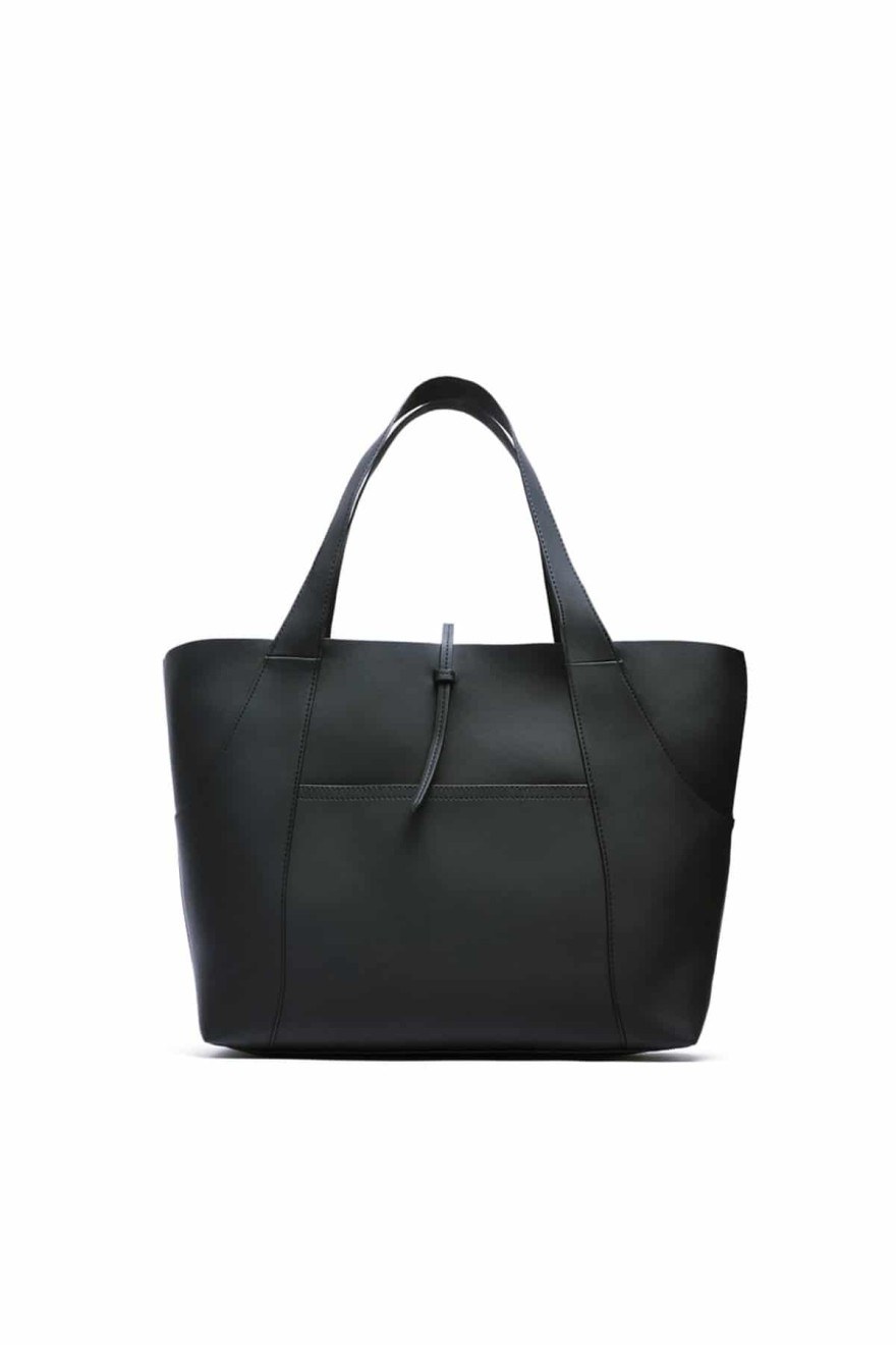 Zara μαύρη τσάντα