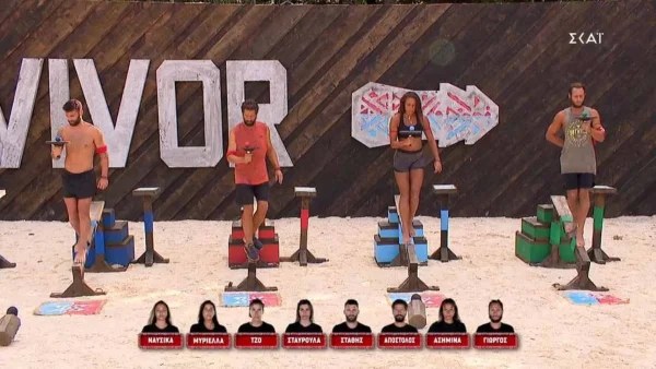 Survivor 5: Ποιος κέρδισε το αγώνισμα ατομικής ασυλίας;