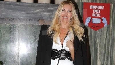 Πρώην της Ηλιάκη ο νέος σύντροφος της Κατερίνας Καινούργιου; Φωτογραφίες από δημόσια βραδινή έξοδο