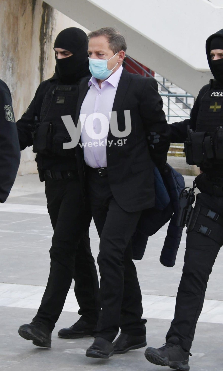 Έφτασε στο Δικαστήριο ο Δημήτρης Λιγνάδης