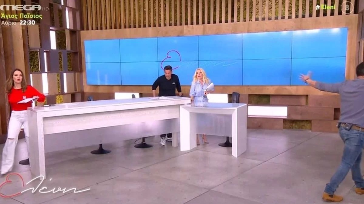 «Εμένα ξεχάστε με!» - Απίστευτο ατύχημα on air για την Ελένη Μενεγάκη