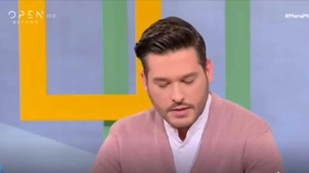 Ο γιος του Γιώργου Παπαδάκη συγκινεί στον αέρα του Open: «Από μικρό παιδί...»