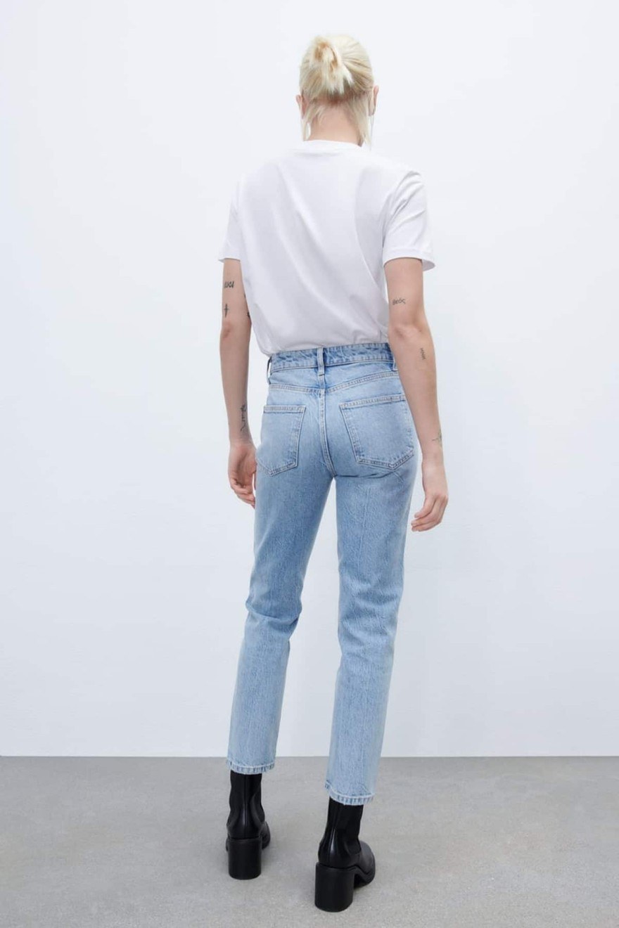 Zara τζιν παντελόνι