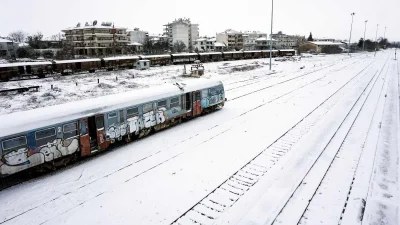 Κακοκαιρία Φίλιππος: Η ΤΡΑΙΝΟΣΕ ανακοίνωσε την ακύρωση δρομολογίων