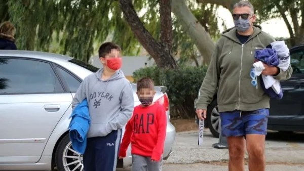 Στιγμές ευτυχίας για τον Γιώργο Λιάγκα - Η φωτογραφία με τον γιο του