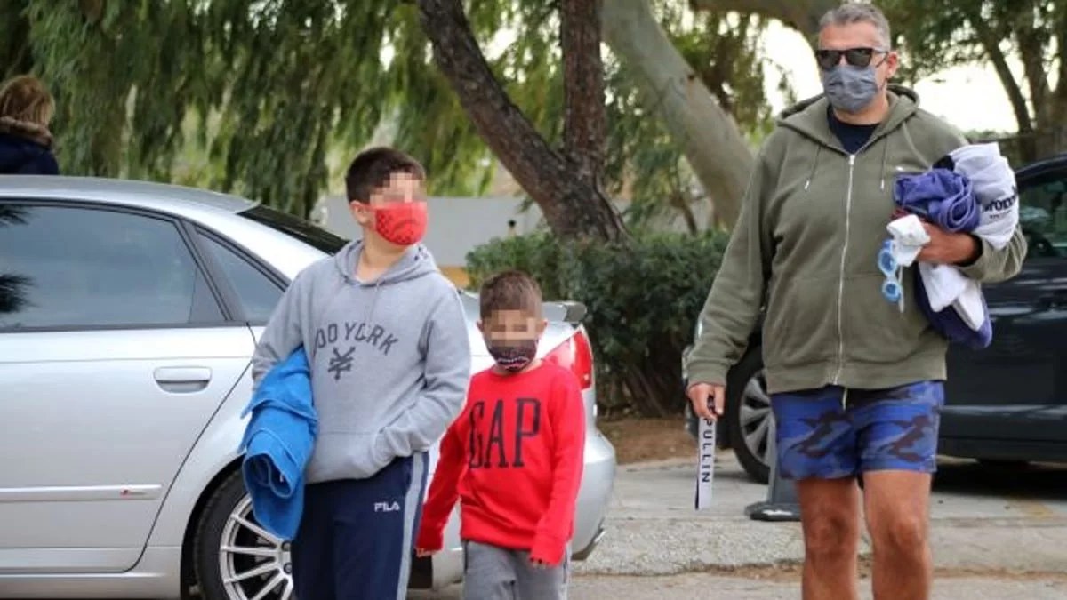 Στιγμές ευτυχίας για τον Γιώργο Λιάγκα - Η φωτογραφία με τον γιο του