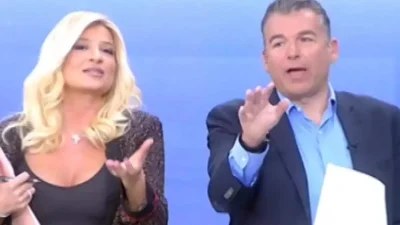 Νέο ευτράπελο στον αέρα του Πρωινού: «Δικιά σου είναι η εκπομπή» - Τα ''τσούγκρισαν'' ξανά Λιάγκας και Σκορδά