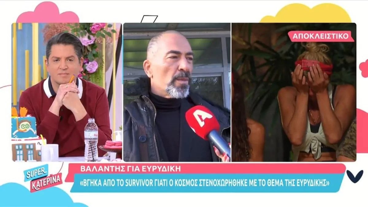 «Ασχολείται με το σεξ, είναι...» - ''Καρφώνει'' ξανά ο Βαλάντης τον Γιώργο Λάγιο