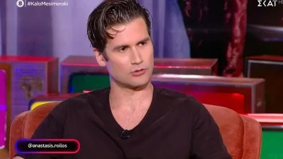 Αναστάσιος Ροϊλός: Αυτό είναι το νέο του τηλεοπτικό βήμα μετά τις Άγριες Μέλισσες