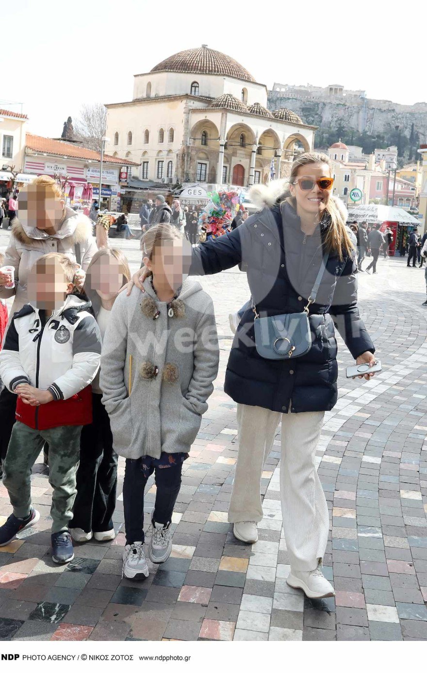 Μαριέττα Χρουσαλά παιδιά δημόσια εμφάνιση