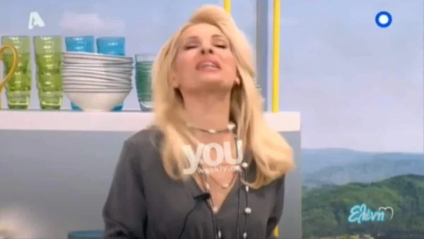 To "καυτό" τσιφτετέλι της Ελένης Μενεγάκη στον αέρα του ALPHΑ που έμεινε στην ιστορία της τηλεόρασης