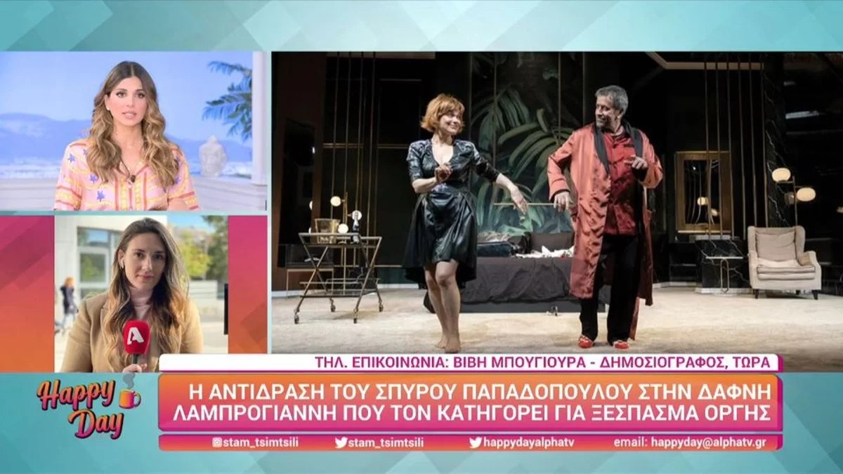 Η πρώτη αντίδραση του Παπαδόπουλου στην καταγγελία της Λαμπρόγιαννη για οργισμένη συμπεριφορά