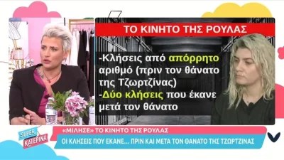 Πάτρα: Οι κλήσεις που έκανε η Ρούλα Πισπιρίγκου πριν και μετά τον θάνατο της Μαλένας - Που καλούσε;