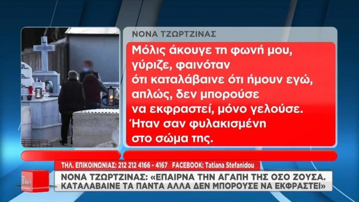 Πάτρα: «Φαίνεται παρατημένος ο τάφος των κοριτσιών, μόνο...» - Αποκαλύπτει η νονά της Τζωρτζίνας