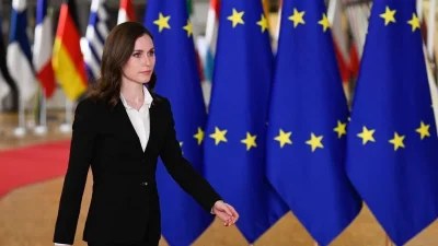 Ποια είναι η πρωθυπουργός της Φιλανδίας που βρέθηκε στο πλευρό του Κυριάκου Μητσοτάκη - Είναι μόλις 37 ετών