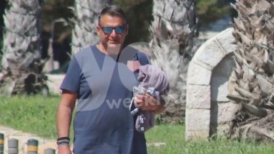 Ολόκληρος άντρας ο γιός του Γιώργου Λιάγκα και της Φαίης Σκορδά - Αποκλειστικές φωτογραφίες