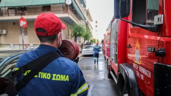 Φωτιά στη Θεσσαλονίκη τώρα
