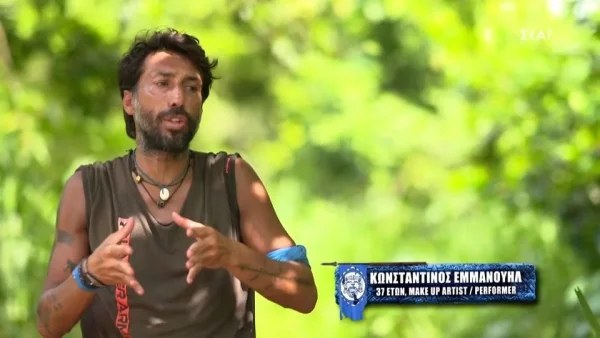 Survivor 5: Ο Κωνσταντίνος Εμμανουήλ "ξεσκέπασε" τον Άρη Σοϊλέδη