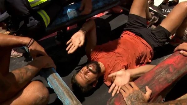 Survivor 5: "Πάγωσαν" οι παίκτες με το σοκαριστικό ατύχημα του Ρουβά - Ούρλιαζε "πονάω"