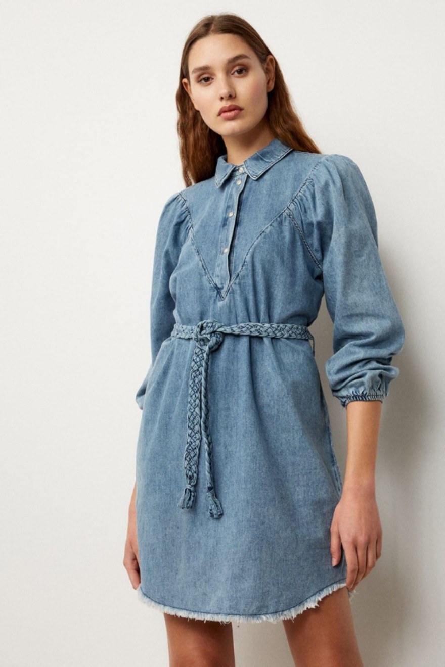 Μίντι denim φόρεμα από τα H&M