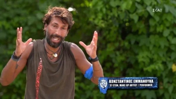 Survivor 5: «Ανακατεύομαι, ιδρώνω, έχω...» - Το πρόβλημα υγείας του Κωνσταντίνου Εμμανουήλ