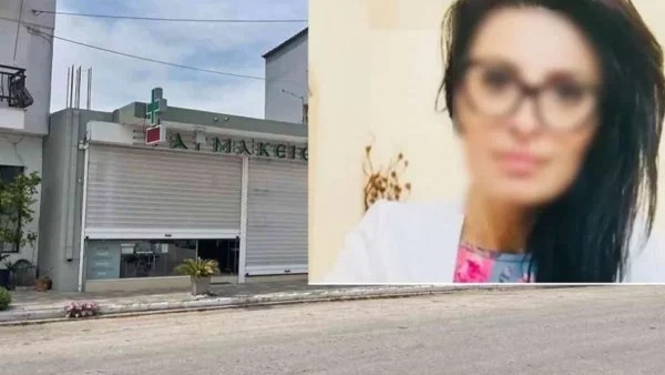 Γυναικοκτονία Καβάλα: «Την έσφιξα στο λαιμό...» - Καρέ καρέ το βίντεο μέσα από το φαρμακείο