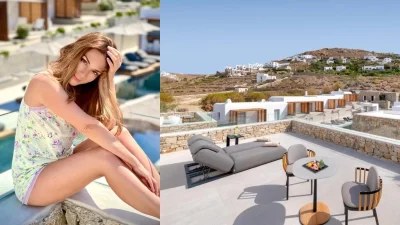 Λασκαράκη - Σουλτάτος: Πόσο κοστίζει μια βραδιά; Φωτογραφίες από το ξενοδοχείο που έμειναν στη Μύκονο